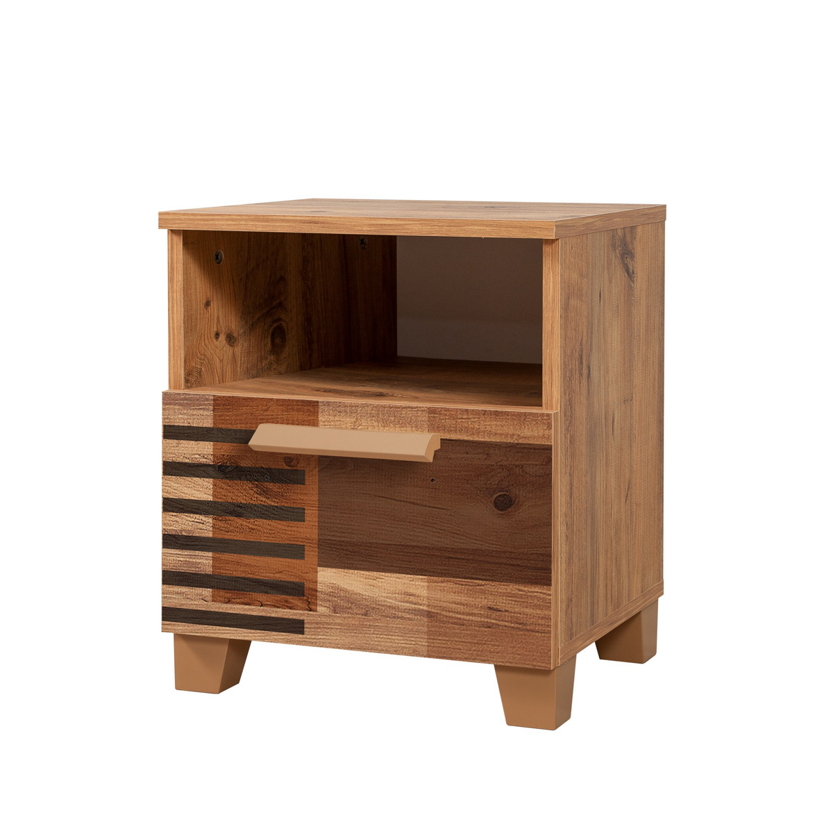 Noční stolek Leva Alfa Colorblock