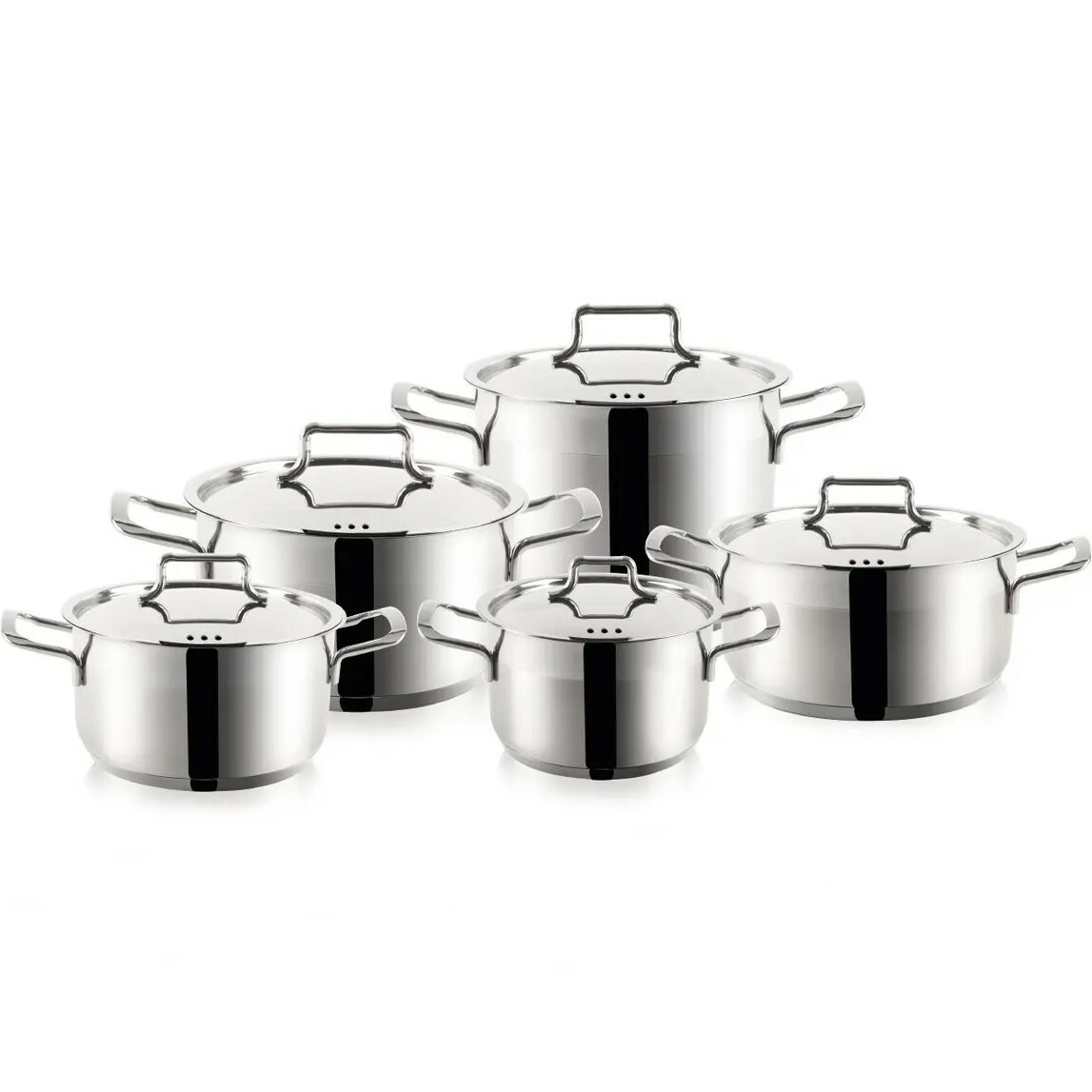Orion 10dílná sada nerezového nádobí Anett