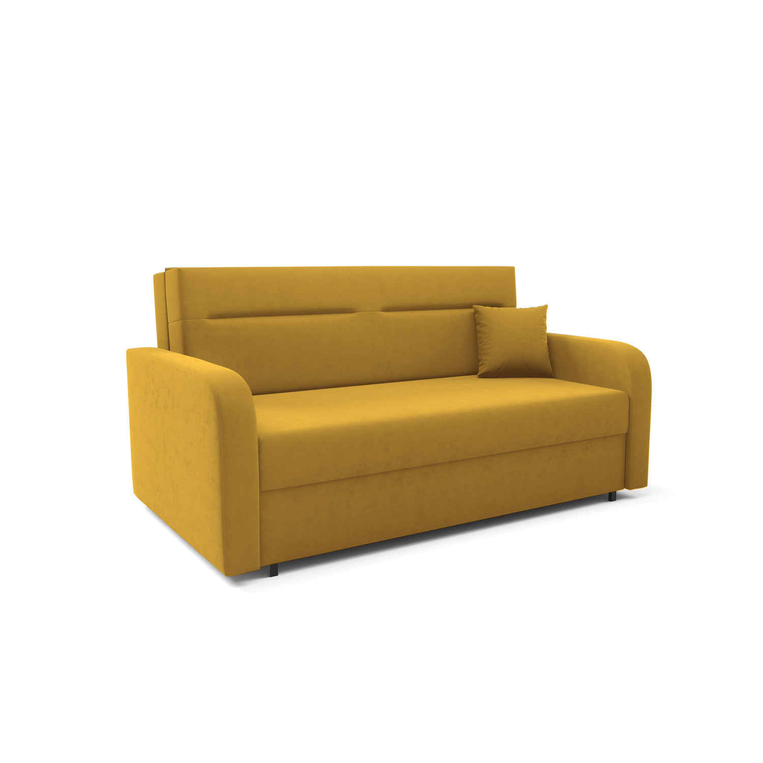 Rozkládací pohovka GIRONA IV Žlutá