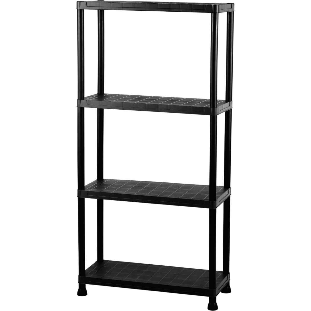 Plastový regál 4 patra