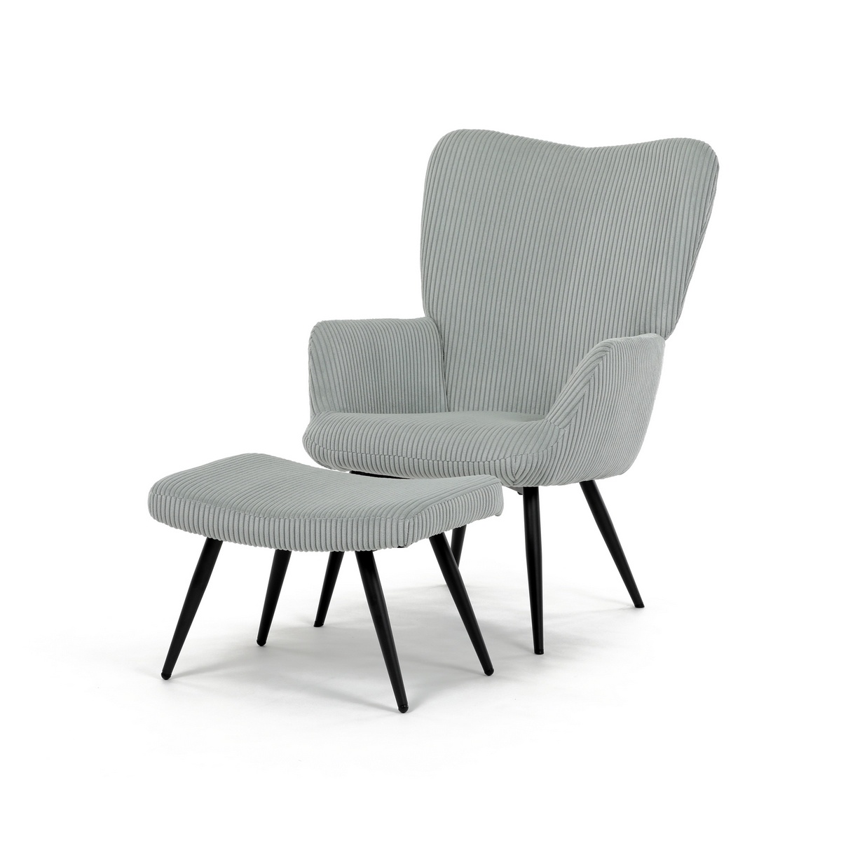 Relaxační křeslo s podnožkou L7285 BLUE6