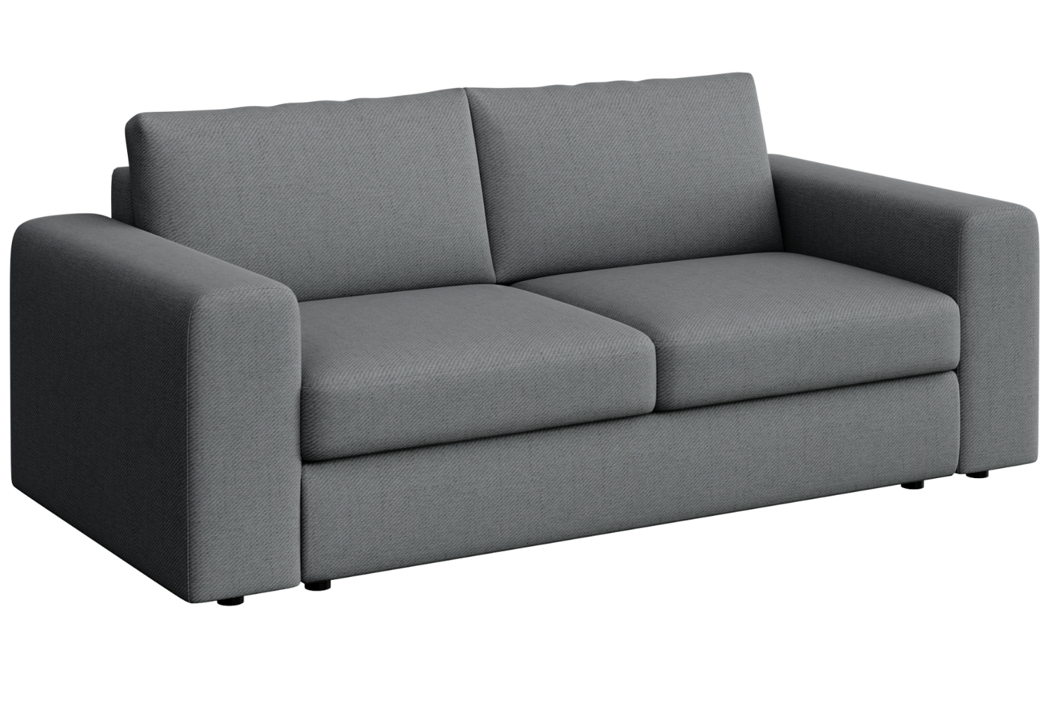 Rodier Šedá trojmístná pohovka Baga 218 cm