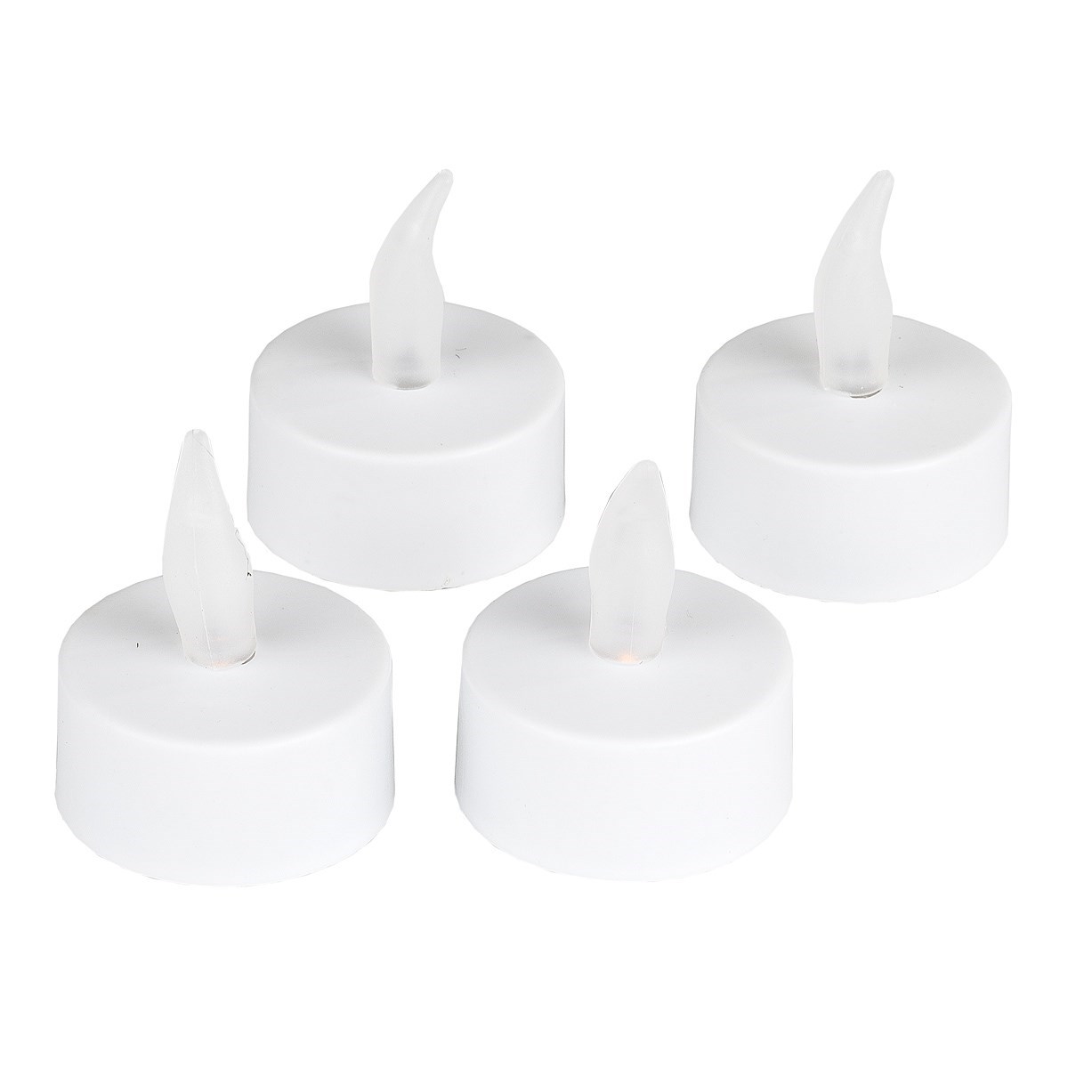 Sada LED svíček Flicker bílá