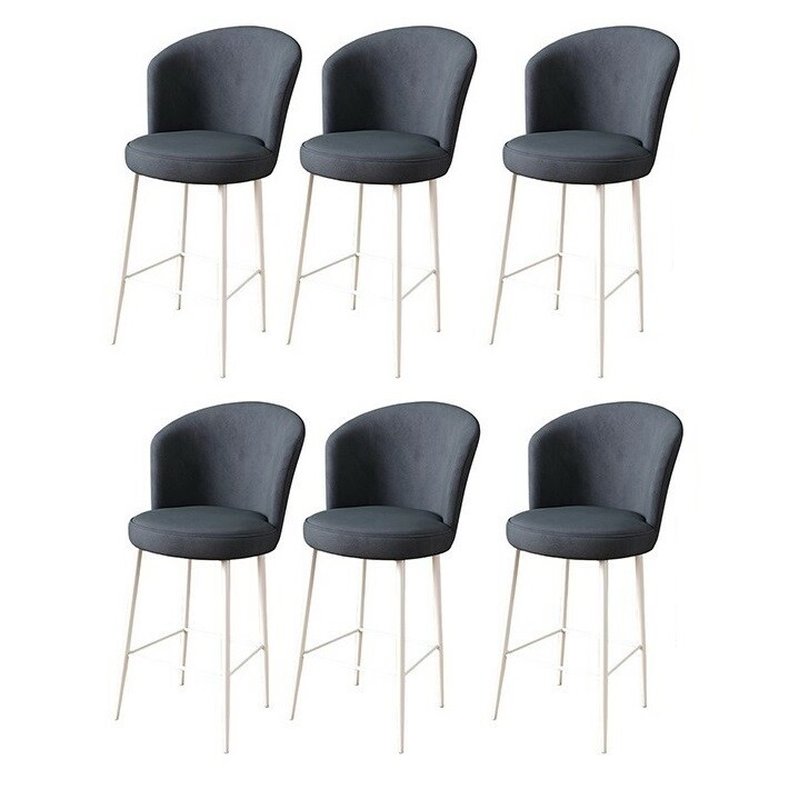 Sada barových židlí Alte Anthracite and White