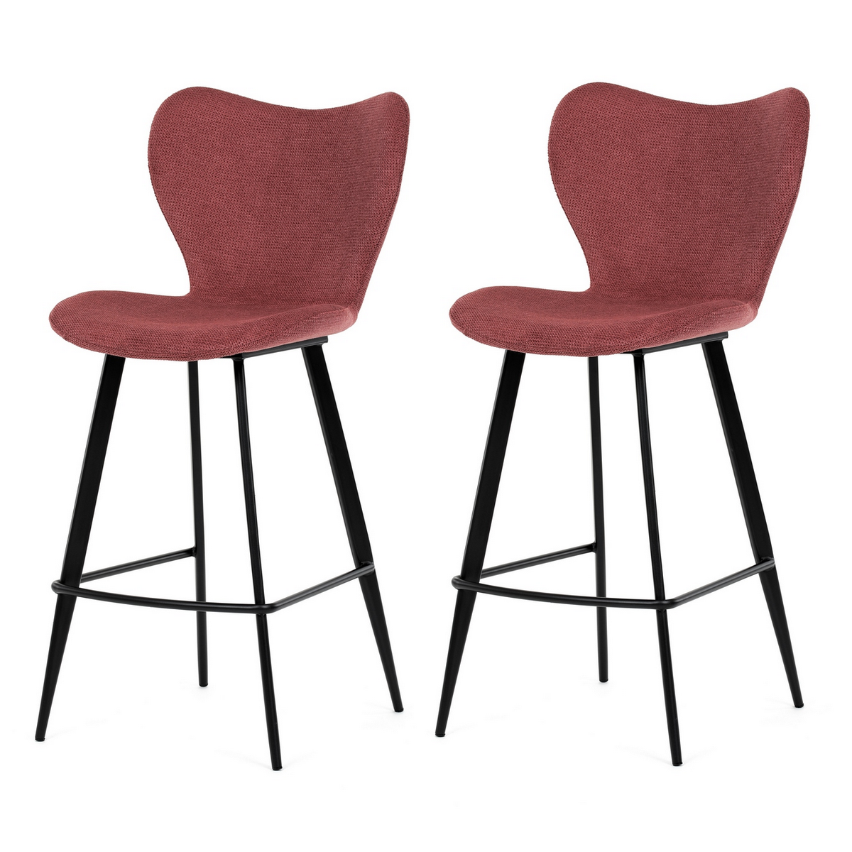 Sada barových židlí B-1068 RED2