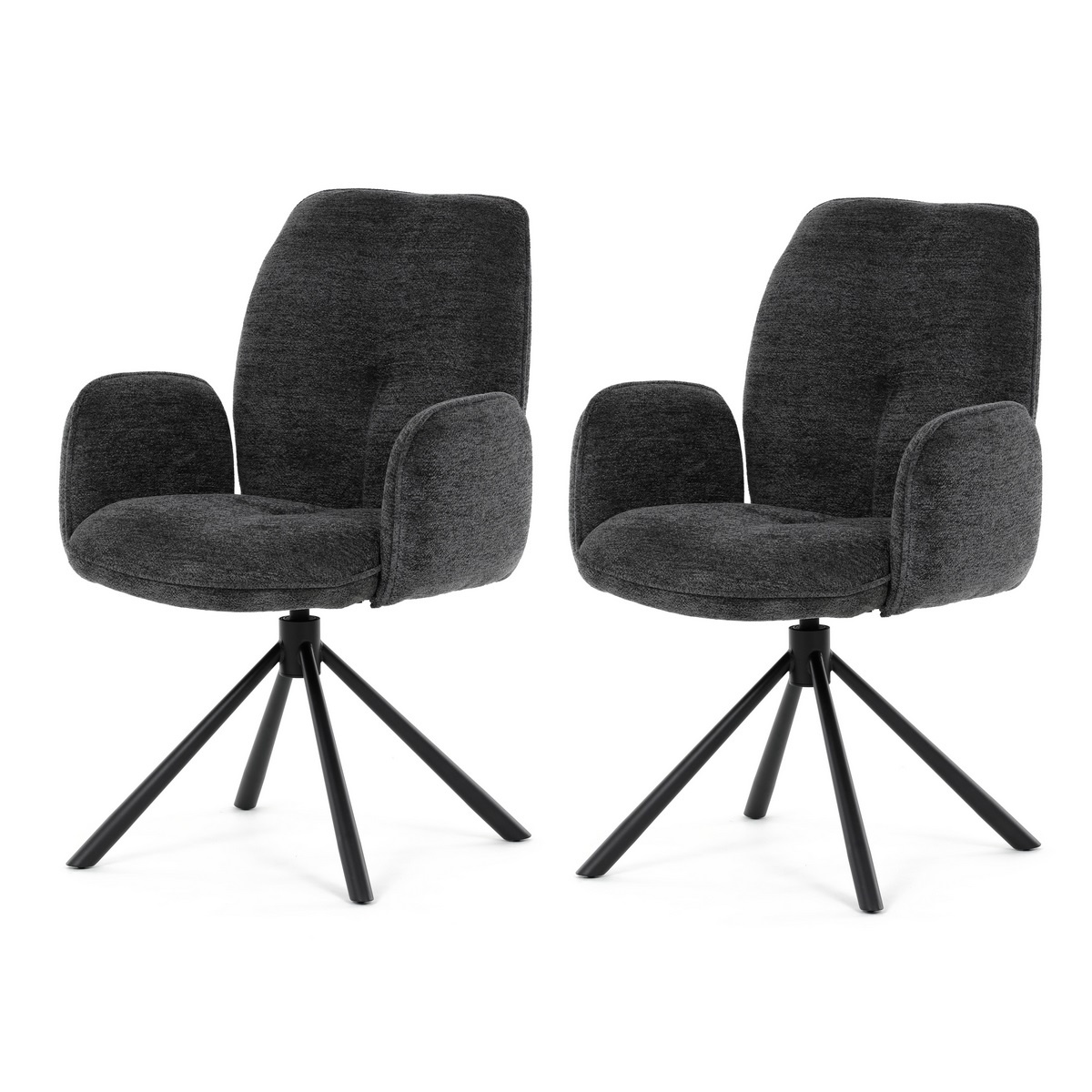 Sada jídelních židlí DCH-D1330 BK2