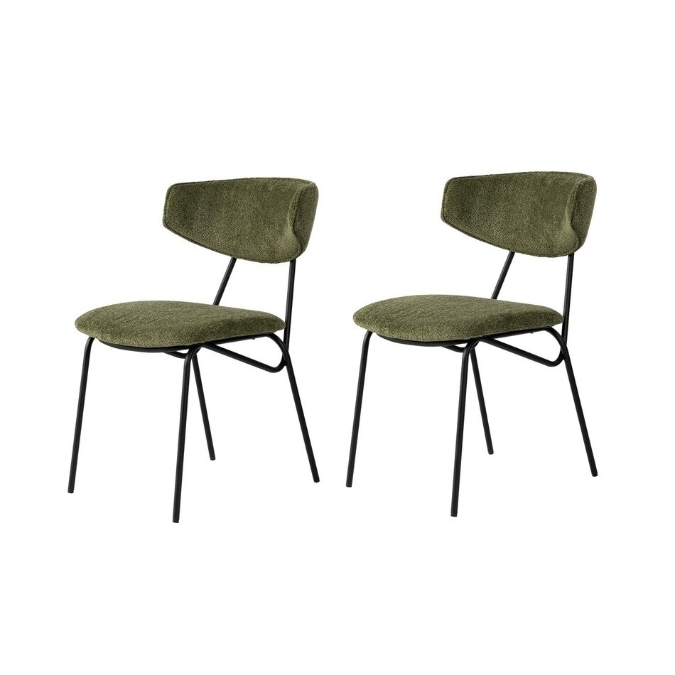 Sada jídelních židlí Nancy Green and Black