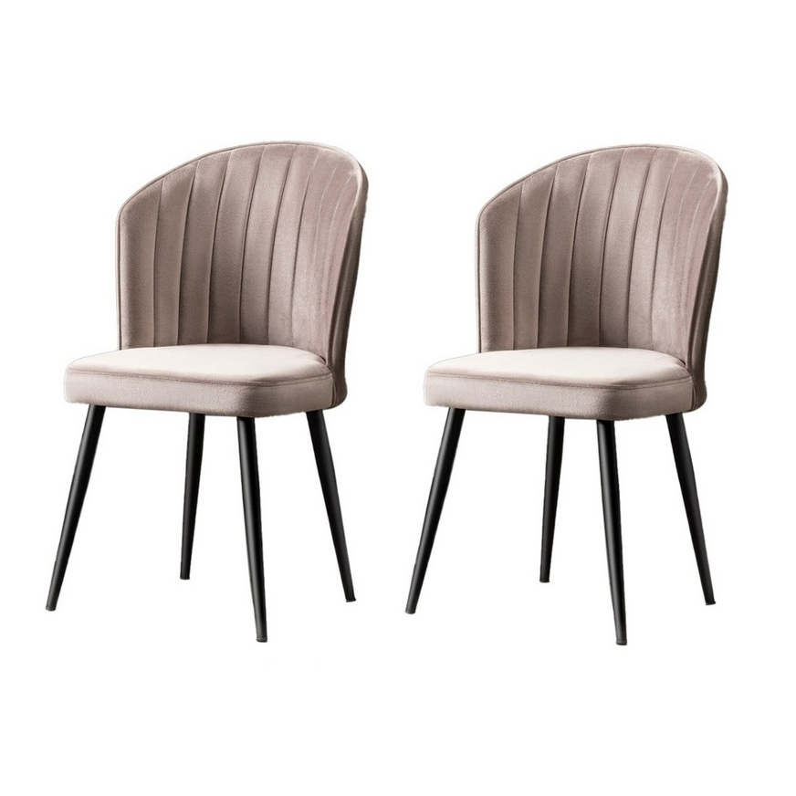 Sada jídelních židlí Rubi Cappuccino and Black