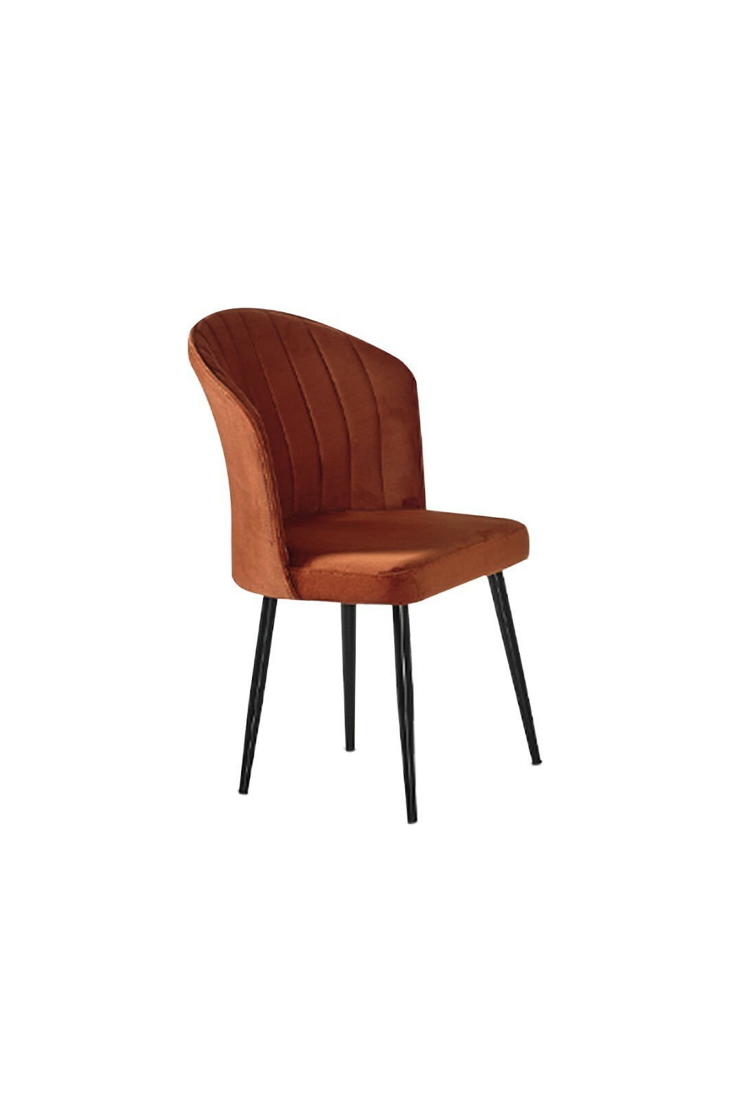 Sada jídelních židlí Rubi Orange and Black