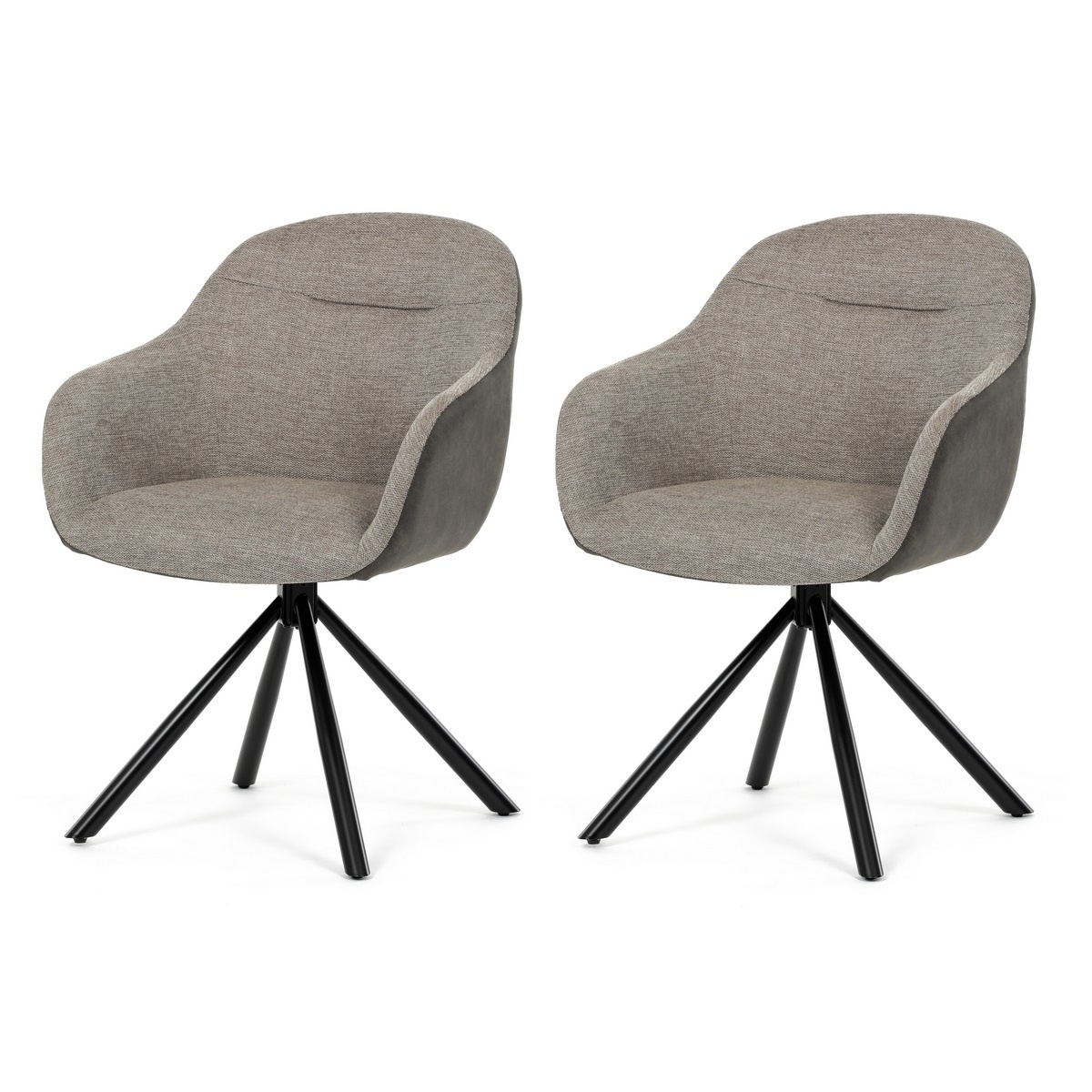 Sada jídelních židlí s vratným mechanismem DCH-Y1143 BG2