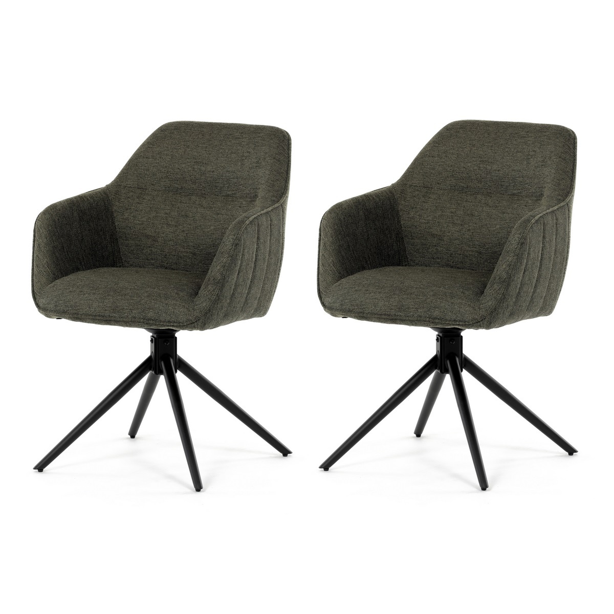 Sada jídelních židlí s vratným mechanismem HC-536 GRN2