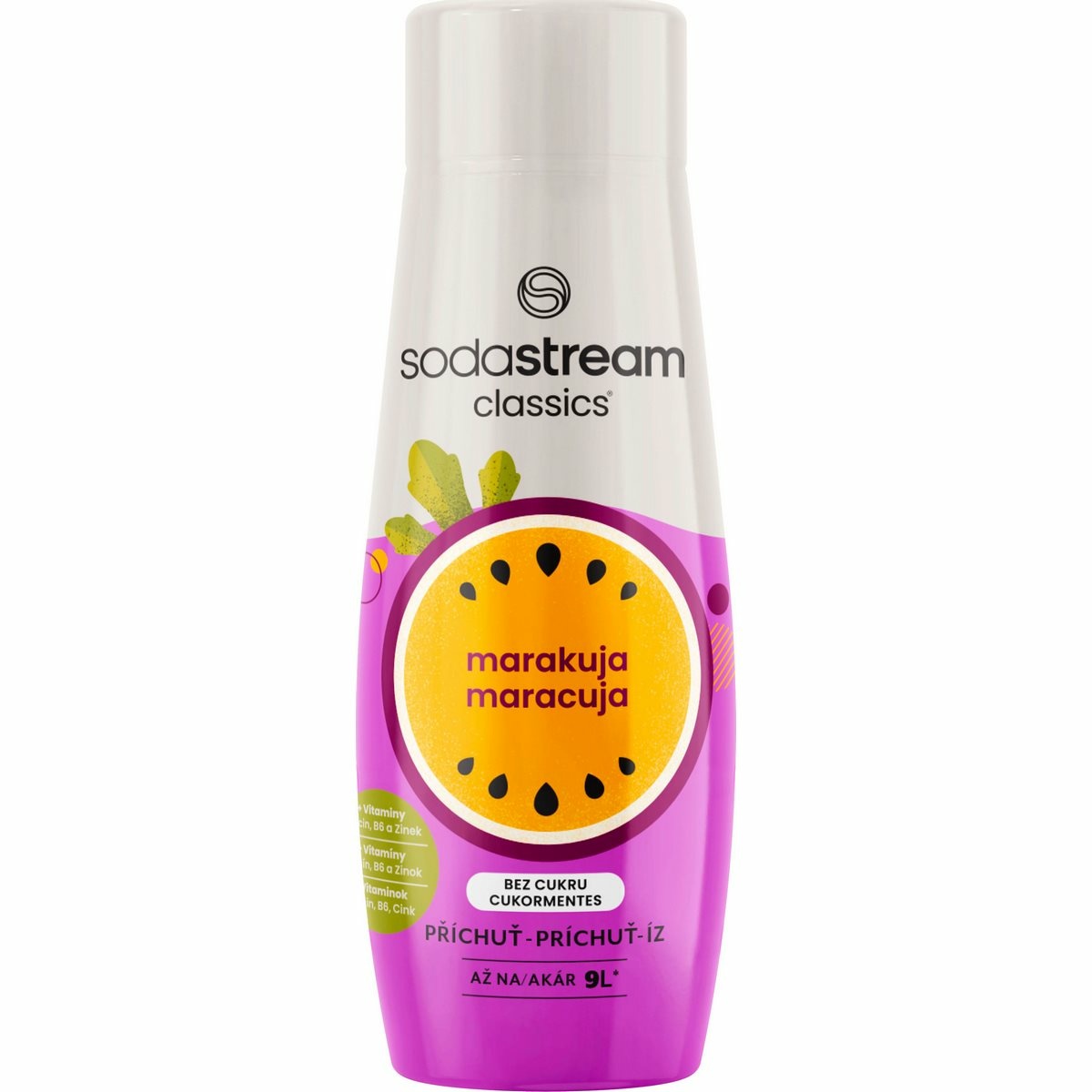 SodaStream Příchuť Maracuja Zero s vitamíny 440 ml