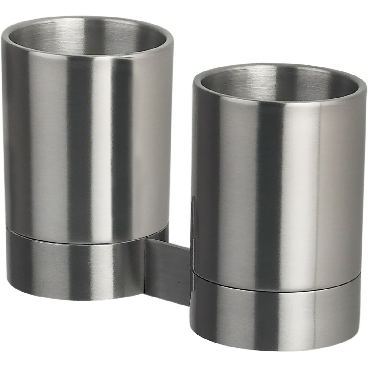 Spirella Dva nástěnné kelímky na kartáčky Nyo