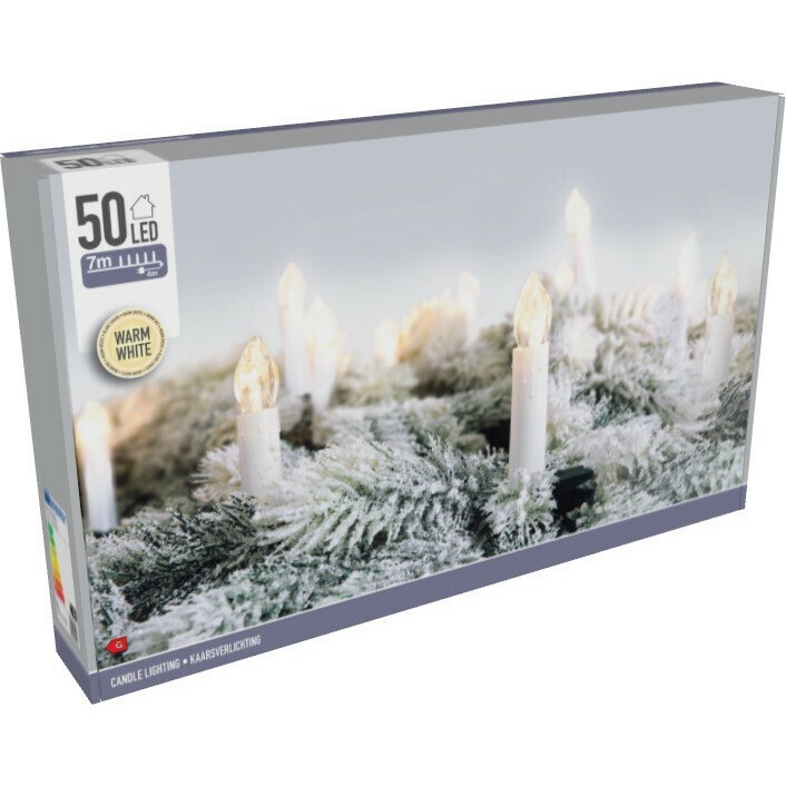 Světelný řetěz Genazzano teplá bílá