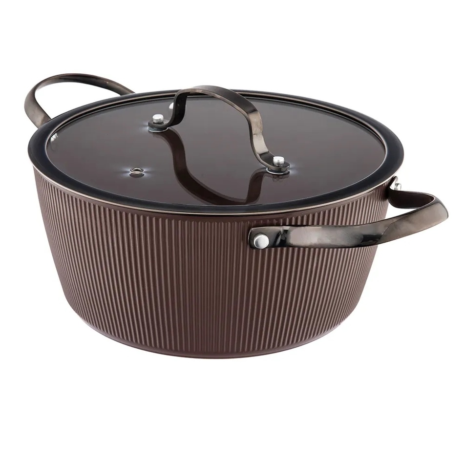 Valdinox Kastrol s poklicí Stripes 20 cm