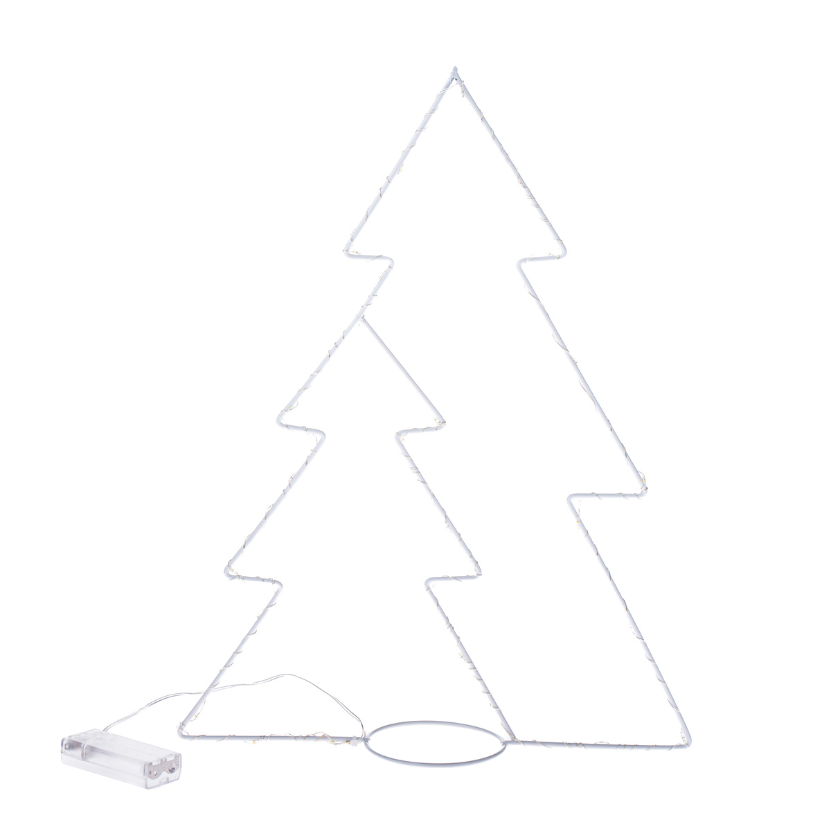 Vánoční svítící dekorace stromky