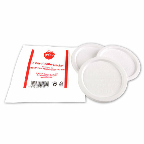 Weck 5dílná sada těsnicích víček