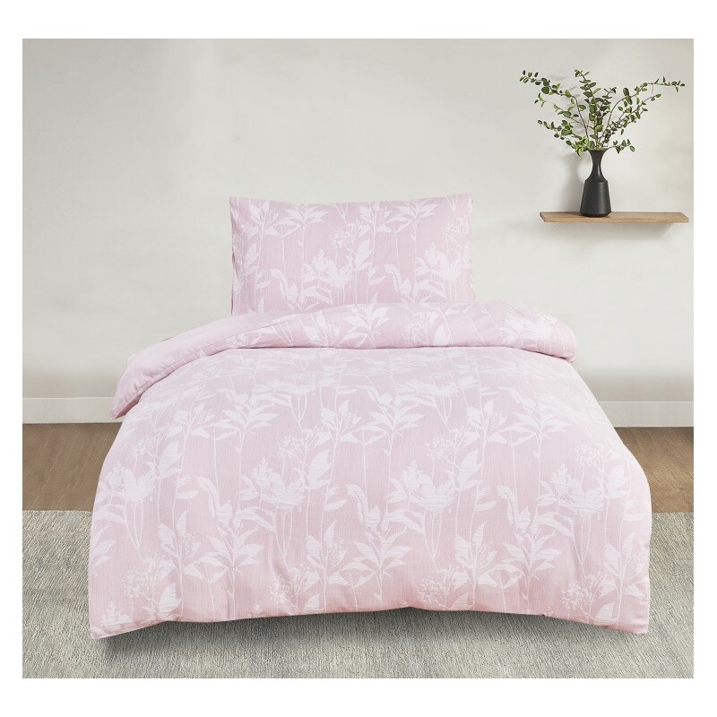 Žakárové povlečení Alabama růžová