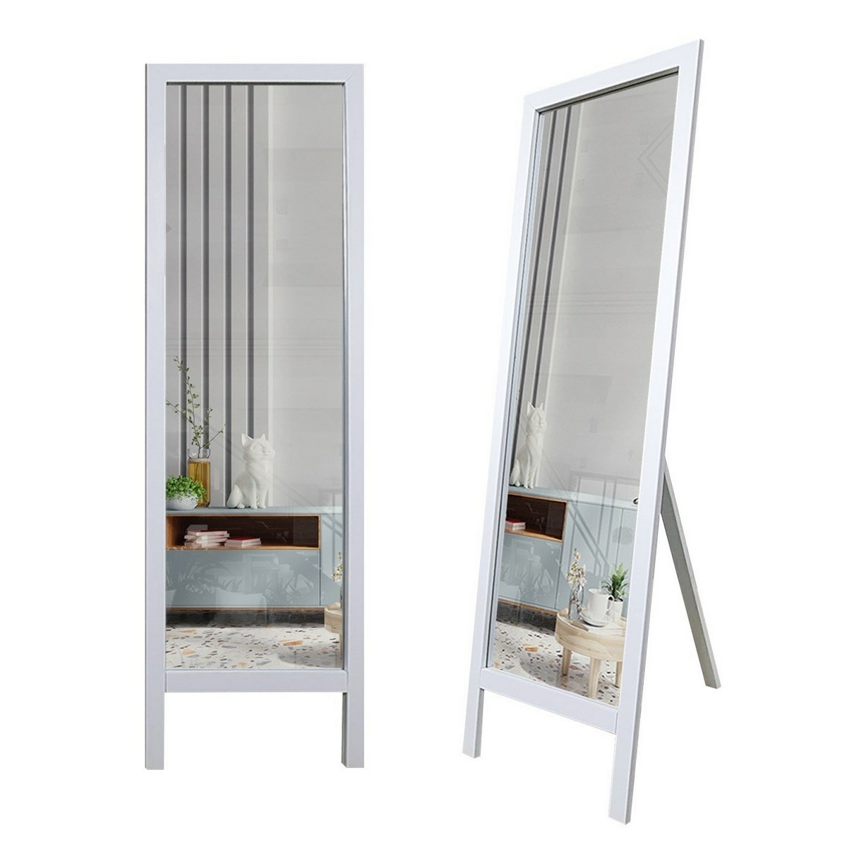 Zrcadlo Cheval White